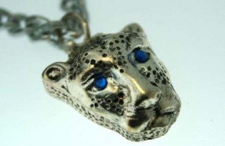 Panther Pill Box Necklace