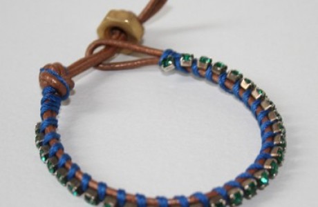 Leather wrap bracelet 2