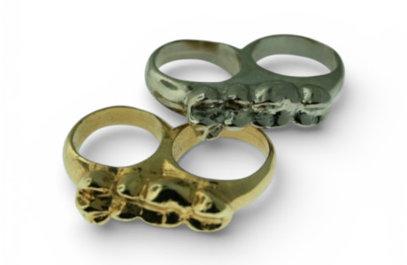 Double Molar Teeth Ring