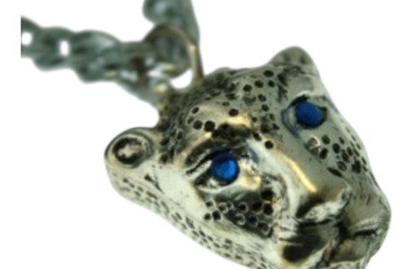 Panther Pill Box Necklace