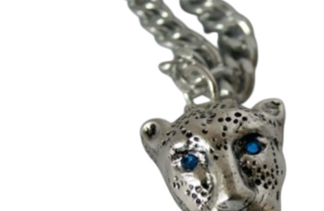 Silver Panther Necklace