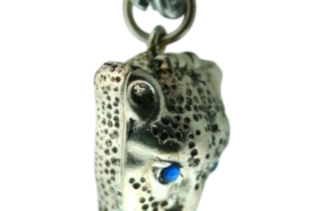 Silver Panther Necklace